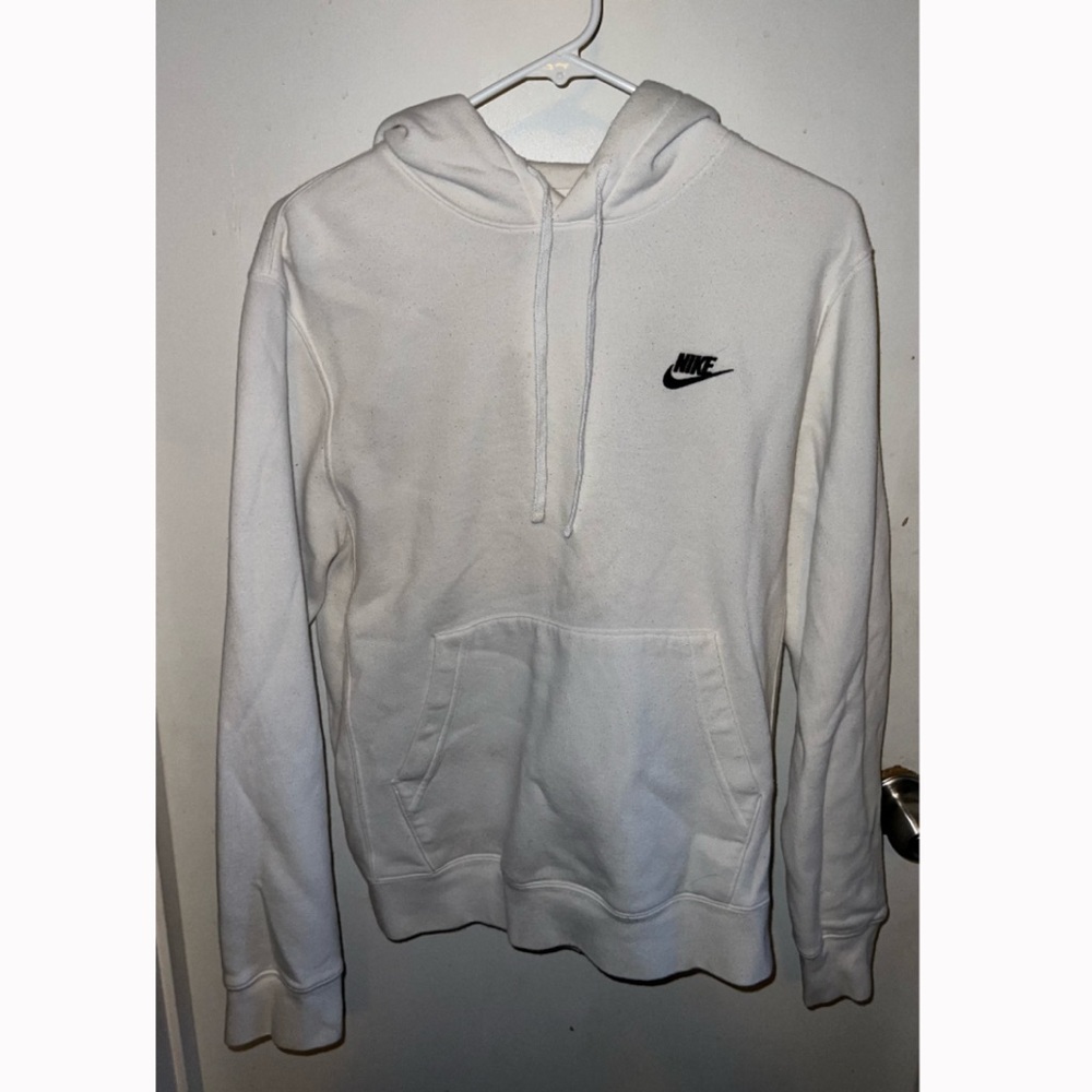 Nike White Hoodie